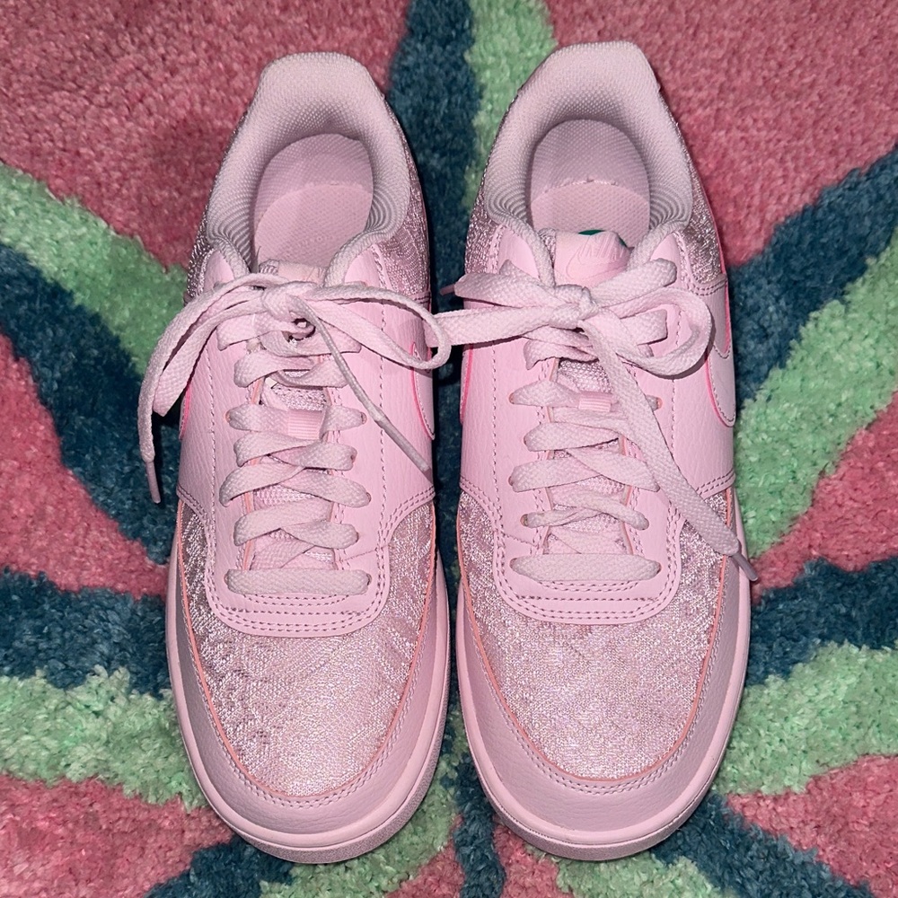 Pink Nike Lace Women's Sneakers
